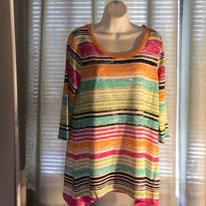 Women’s petite Onque Petite top NWOT